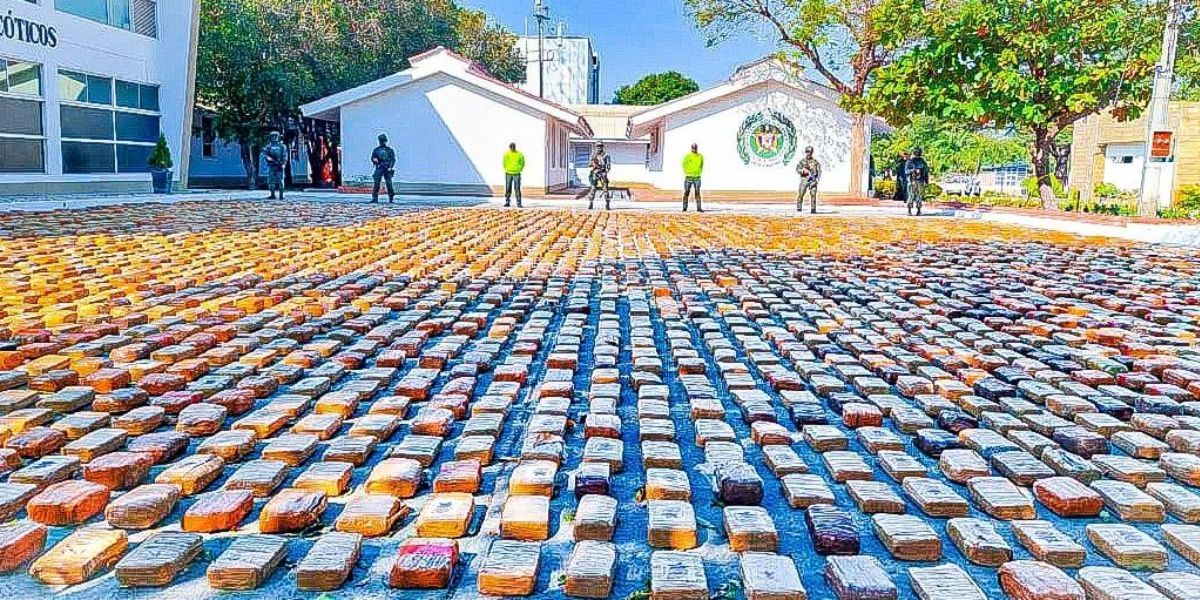 Cortesía. Marihuana incautada.