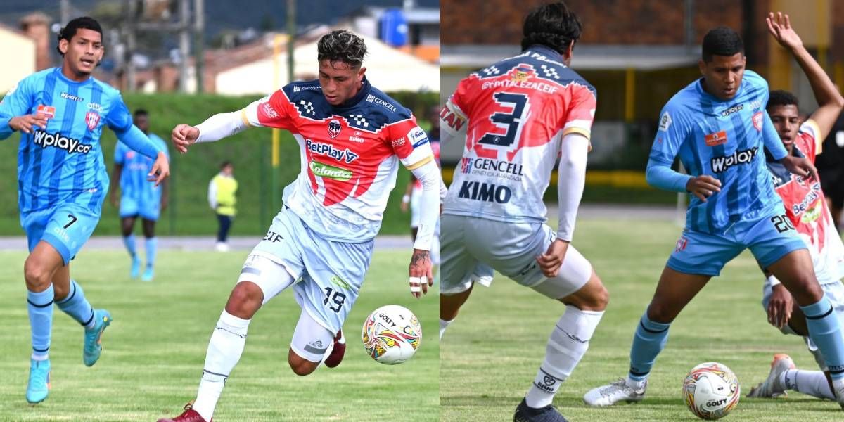 Dimayor Acciones del partido entre Unión y Fortaleza.
