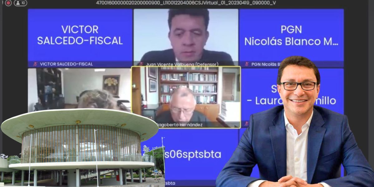 Cortesía Audiencia contra Carlos Caicedo
