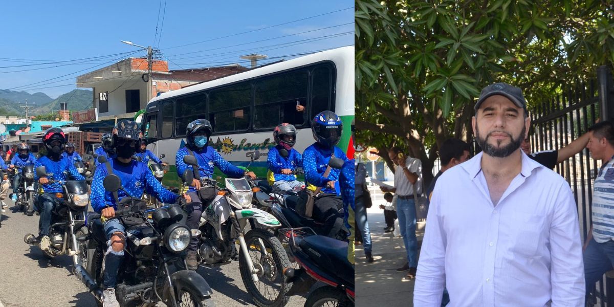 Cortesía Manifestaciones en la Troncal del Caribe