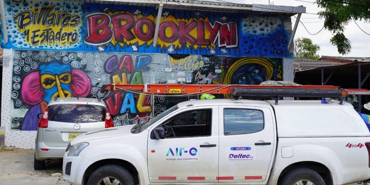 Air-e Billar que fue cerrado.