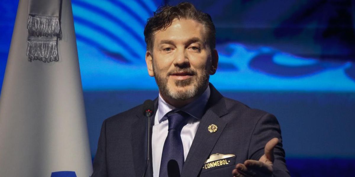 Cortesía Alejandro Domínguez, presidente de la Conmebol.