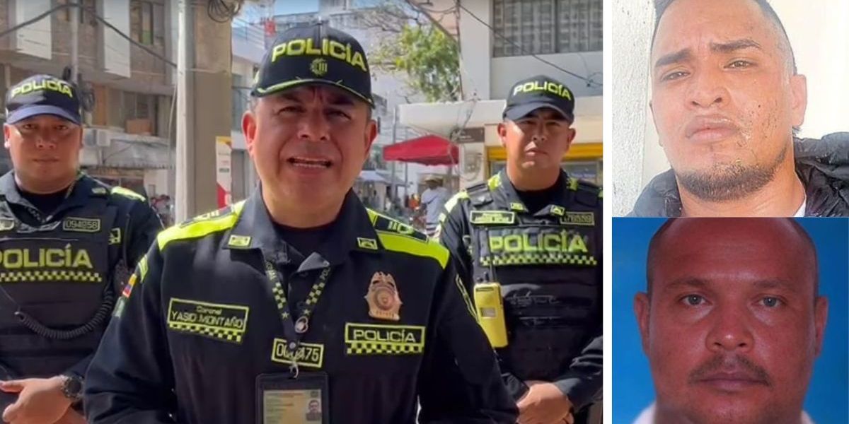 Cortesía Así lo anunció el coronel de la Policía, Yasid Montaño.