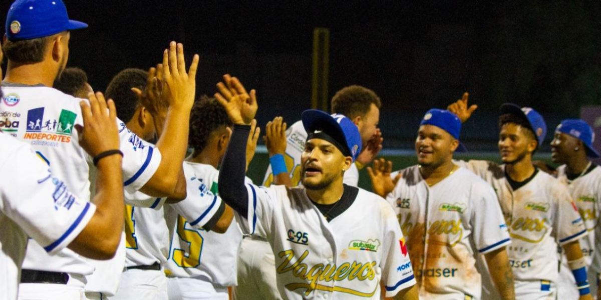 Vaqueros, campeón del béisbol profesional colombiano temporada 2022-2023.