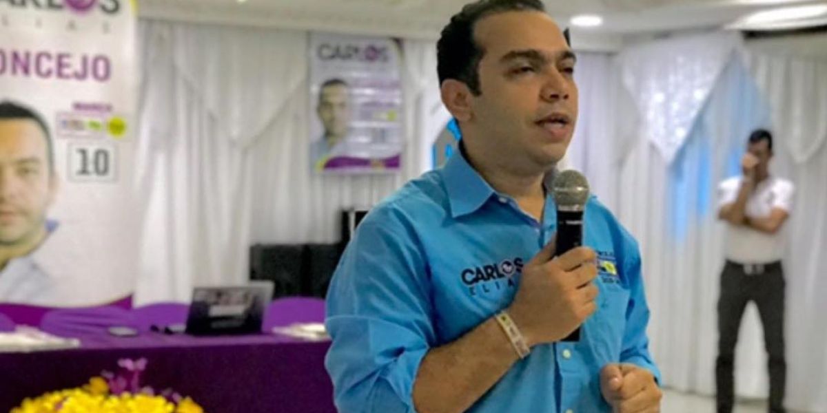 Cortesía Carlos Elías Robles, actual concejal de Santa Marta