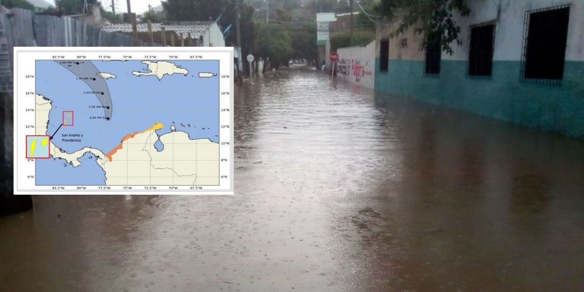 Cortesía Lluvias en Santa Marta.