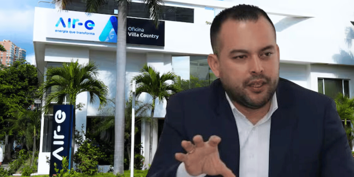 Cortesía Agente interventor de Air-e, Edwin Palma