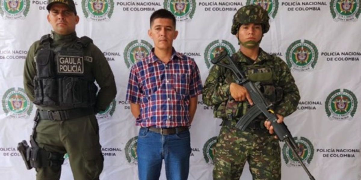 Policía Metropolitana de Santa Marta. Samir Suarez, alias 'Pájaro'.