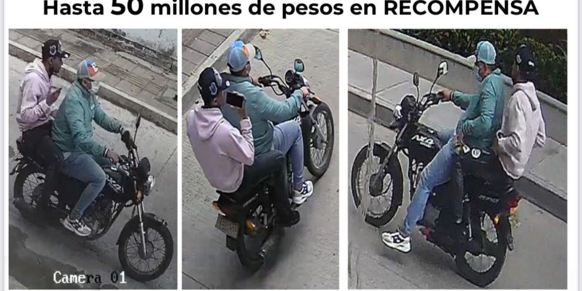 Cortesía Imágenes de los presuntos asesinos de la familia.