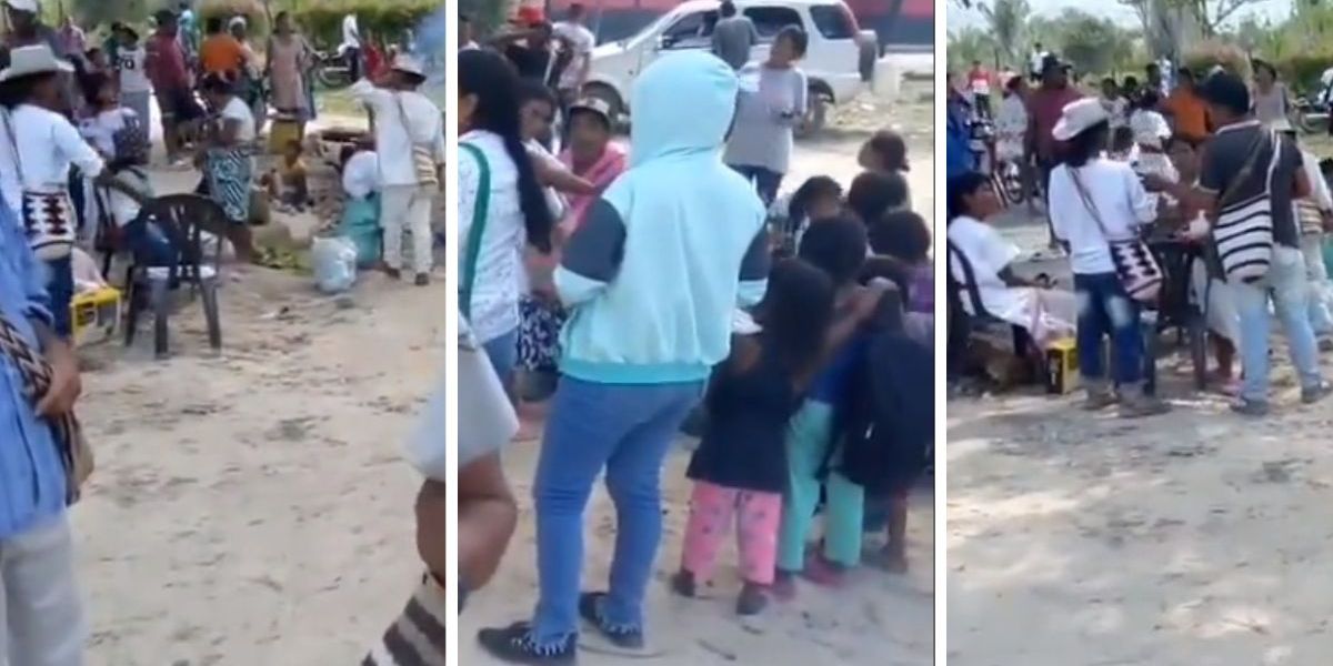 Cortesía Según revelaron, el desplazamiento se dirige principalmente hacia La Guajira y Cesar