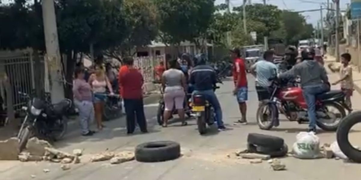 Cortesía Manifestación de la comunidad Chimila 2.