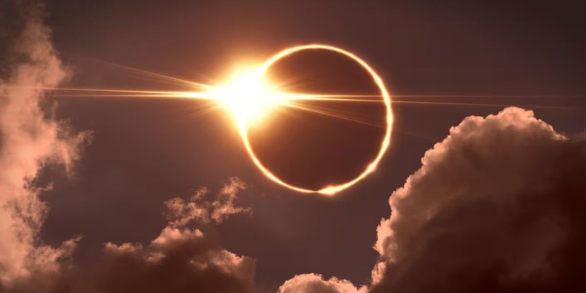 Cortesía. Eclipse solar total. Imagen de referencia.
