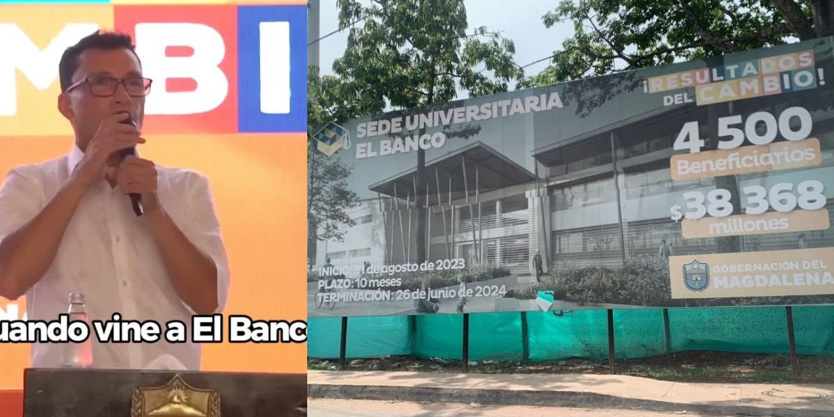 Cortesía El plazo para la entrega de la obra se cumplió hoy.