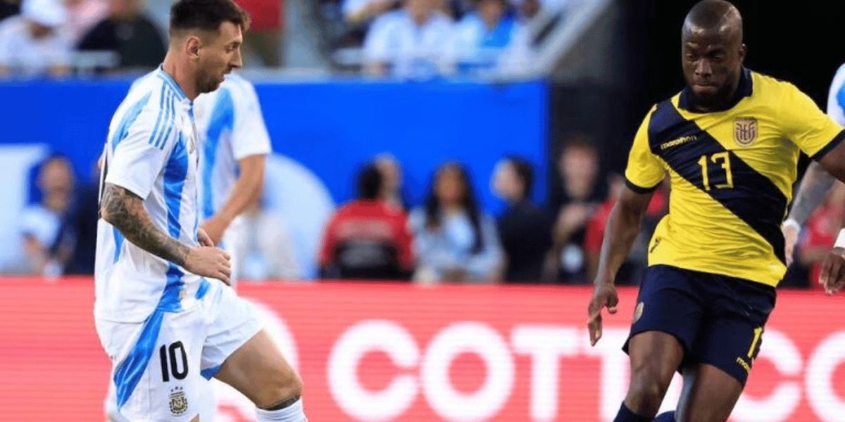 Cortesía Argentina y Ecuador definirán su pase a la semifinal de la Copa América