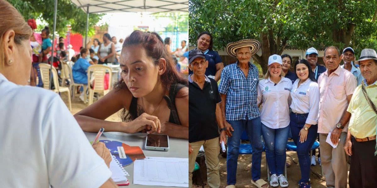 Cortesía Atención en la vereda Marquetalia.