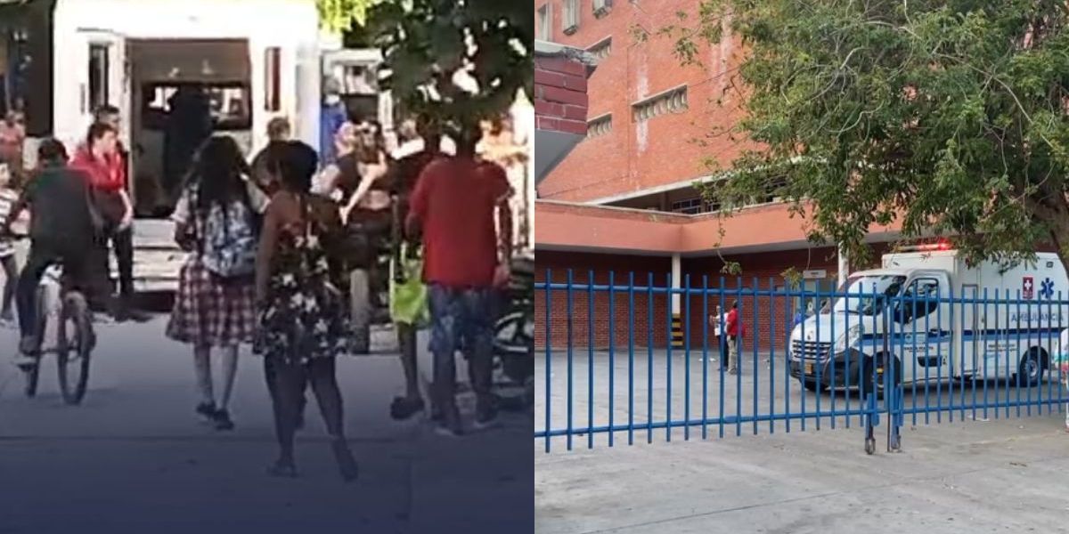 Pescaíto mi Barrio Heridos fueron trasladados hasta el Hospital Julio Méndez Barreneche.