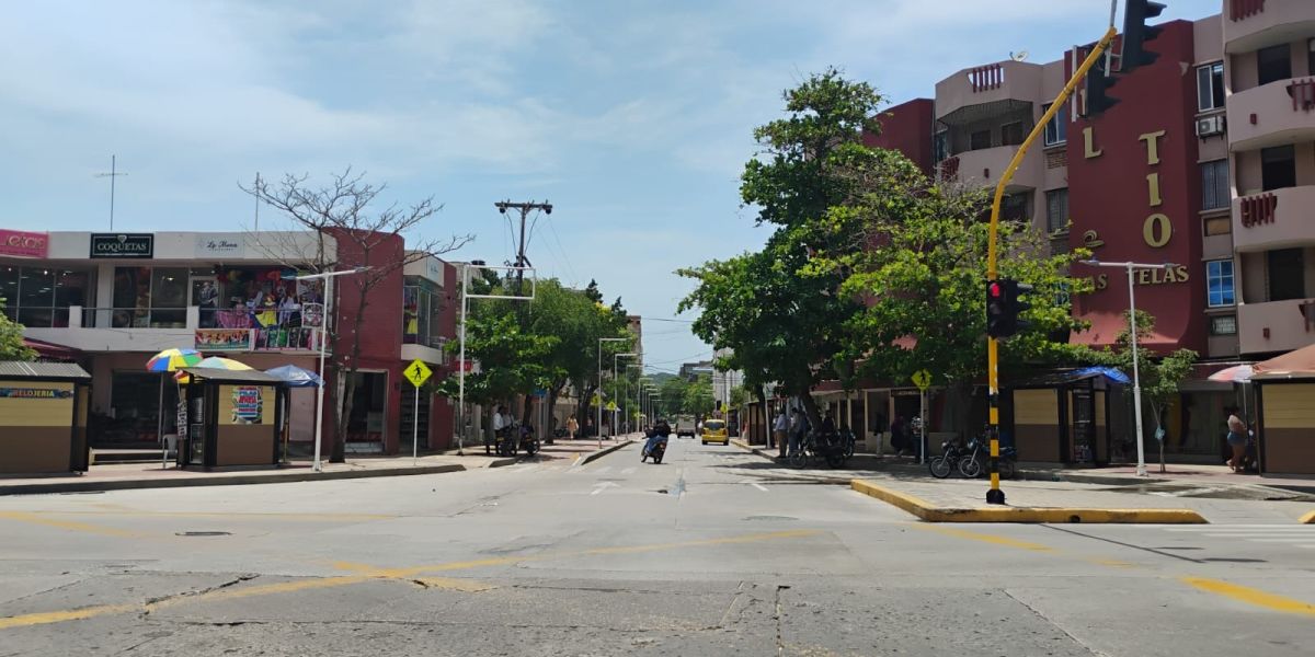 Seguimiento. Desolado, así se encuentra la carrera 5