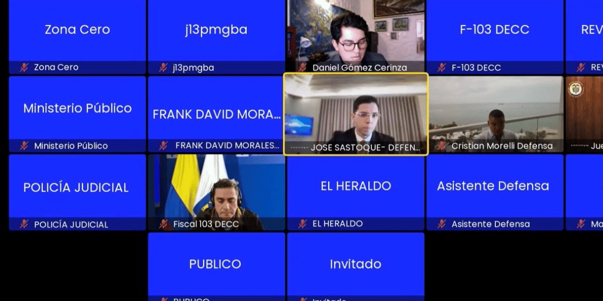 Foto: Zonacero Audiencia contra exjuez José Sastoque