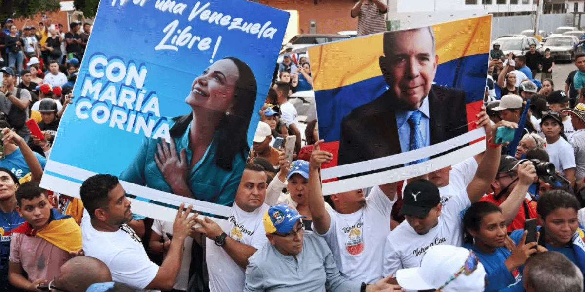Cortesía Elecciones presidenciales en Venezuela iniciaron con dos horas de retraso