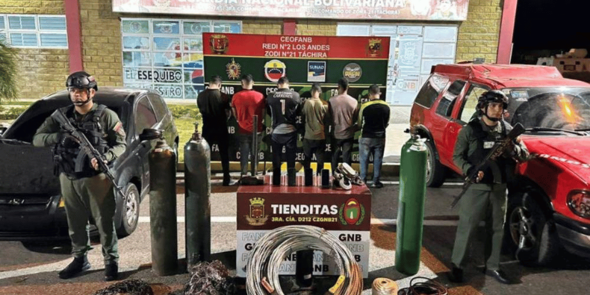 Cortesía Seis detenidos por presunto intento de sabotaje a elecciones en Venezuela con corte de luz