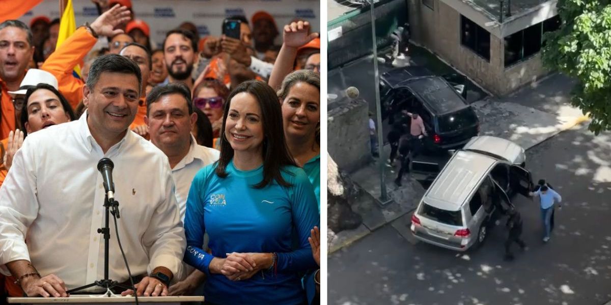 Cortesía Un video captó el angustioso momento.