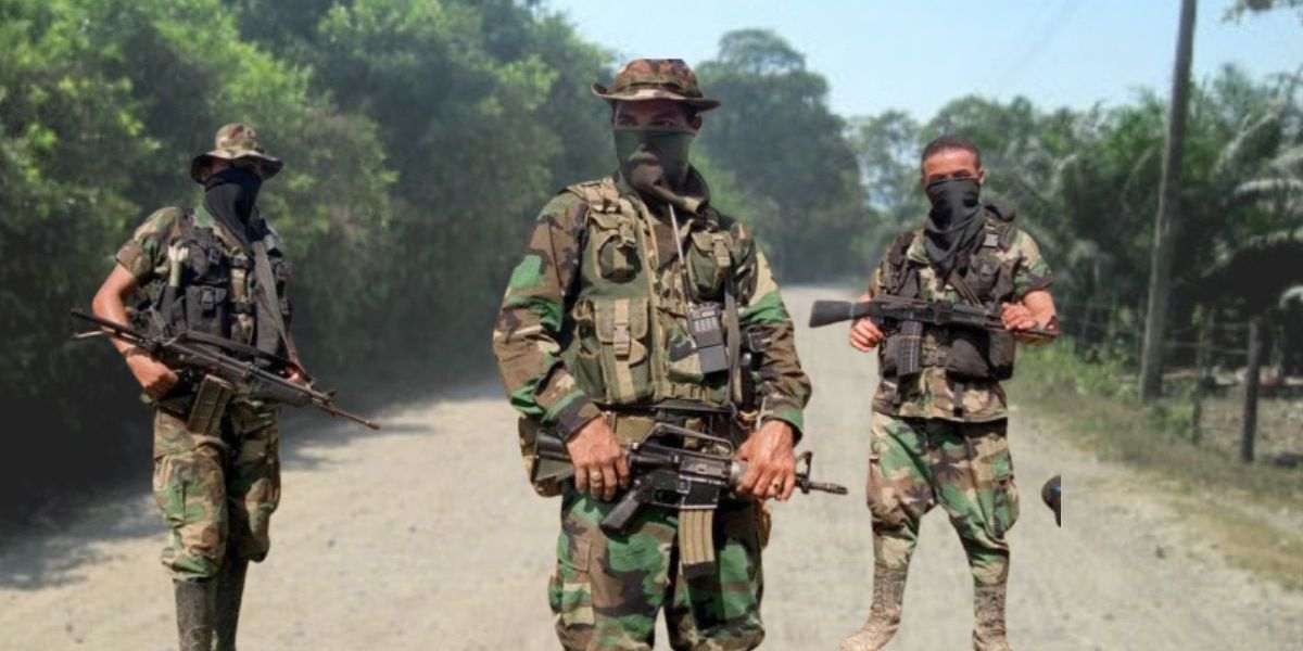 Cortesía Las amenazas del Clan del Golfo, aún en pleno proceso de paz, siguen generando terror en la ciudadanía.