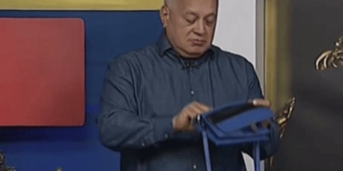 Captura de pantalla video Diosdado Cabello