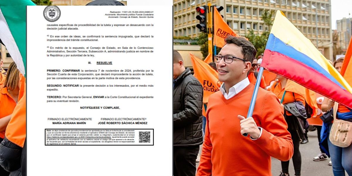 Cortesía Fuerza Ciudadana ya no cuenta con personería jurídica