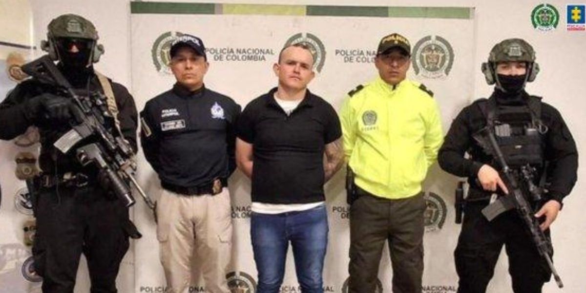 Cortesía Capturado presunto cabecilla de las Farc