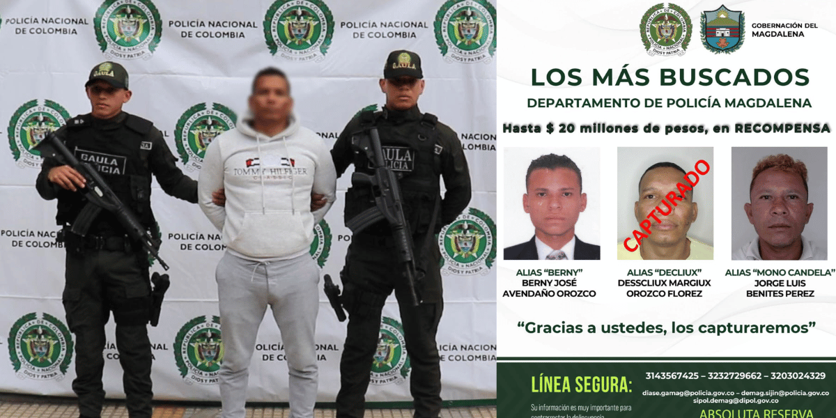 Uno de los más buscados Alias 'Desscliux' o 'El Soldado'