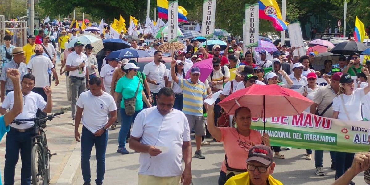 Seguimiento/ Oscar Mejía Movilizaciones del Día del Trabajo.
