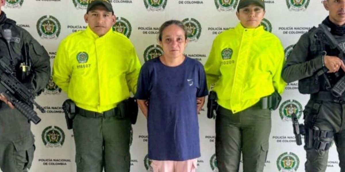 Capturada por las autoridades.