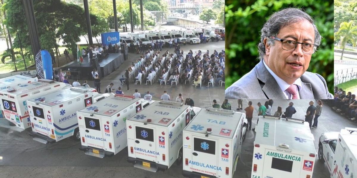 Cortesía Ambulancias supuestamente entregadas.