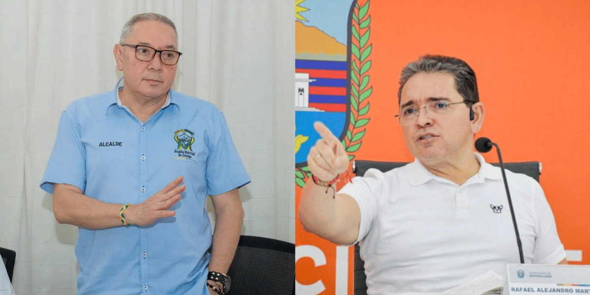 Cortesía Alcalde de Ciénaga exige títulos a Martínez y no WhatsApps: “Demuestre que el terreno es suyo”