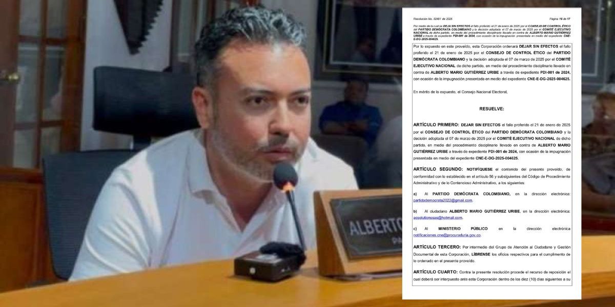 Cortesía Diputado Alberto Gutiérrez