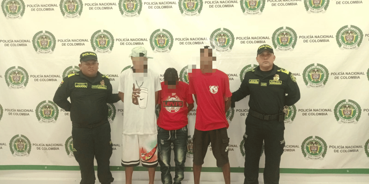 Cortesía Sujetos capturados