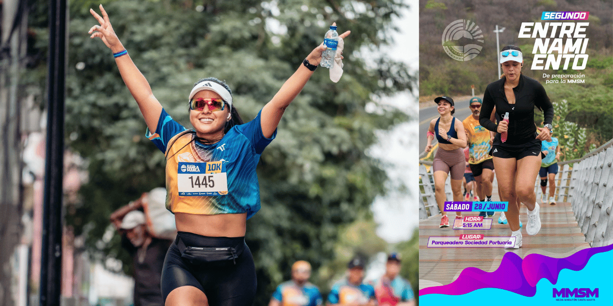 Este sábado será el segundo entrenamiento para la Media Maratón de Santa Marta