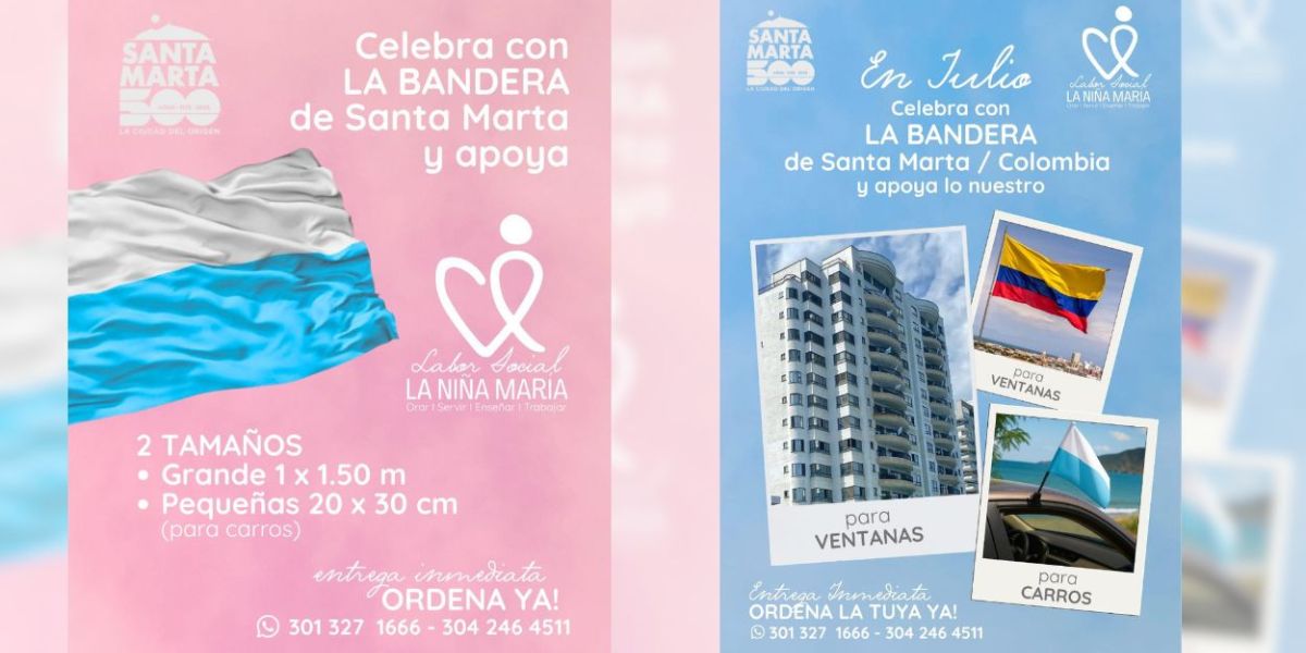 BANDERAS HECHO POR MUJERES MADRES CABEZA DE FAMILIA