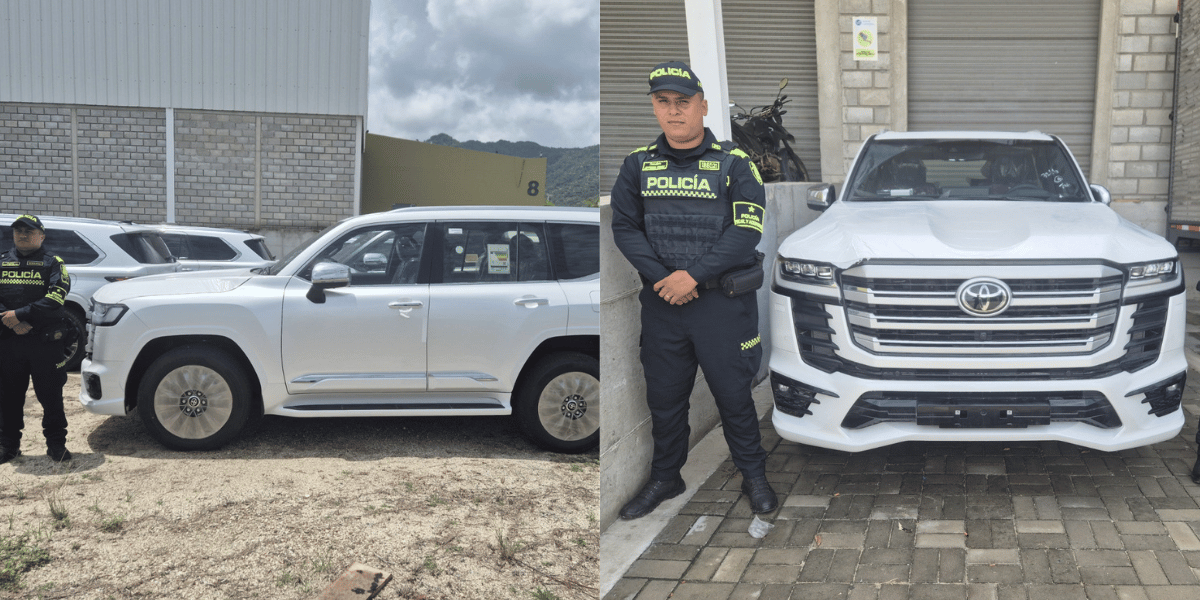 Cortesía Incautan vehículos de contrabando valorados en más de $4.000 millones en Santa Marta