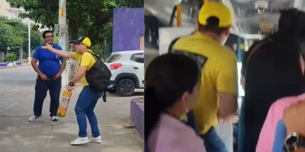 Una pasajera amenazó con lanzarse del vehículo si el conductor no se detenía