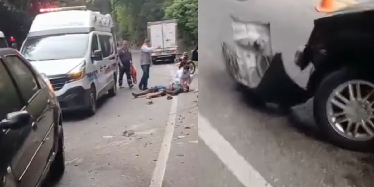 El hecho dejó daños materiales y afectaciones a los pasajeros del vehículo particular