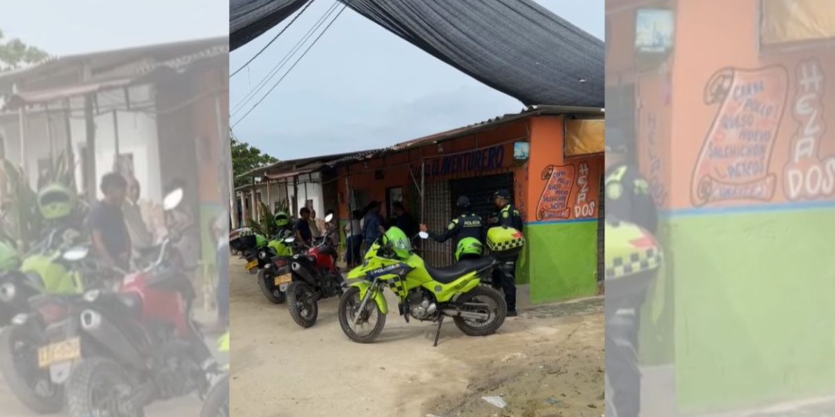 La víctima fue atacada en su lugar de trabajo por hombres armados que se movilizaban en motocicleta.
