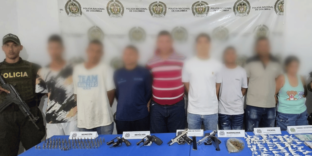 Policía Magdalena Capturados