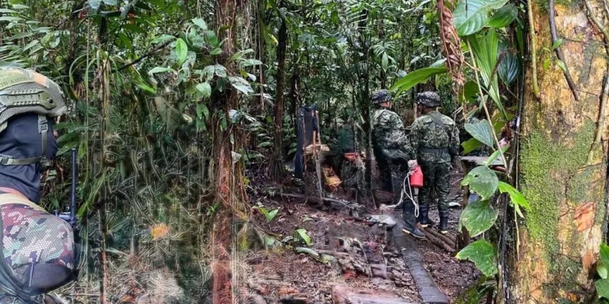 Hallan escuela de drones del Eln en Chocó