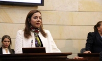 Astrid Salamanca, directora administrativa del Senado