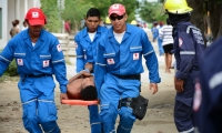 Simulacro en Ciénaga