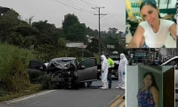 Noticias San Gil, Las víctimas, identificadas como Adriana Marcela Amado, de 39 años y Yeini Margarita Pineda León, de 35 años.