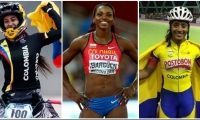 Las tres deportistas son cartas fuertes de la delegación nacional, para obtener preseas de oro.