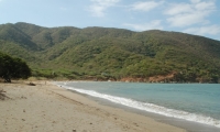 Bonito Gordo es una playa que no suele ser tan visitada como Bahía Concha.