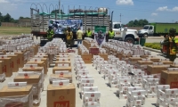 56 mil cajetillas de cigarrillo de diferentes marcas fueron incautadas en las vías del Cesar. 